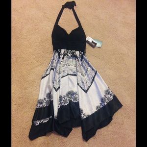 Black and silver dress - New with Tags